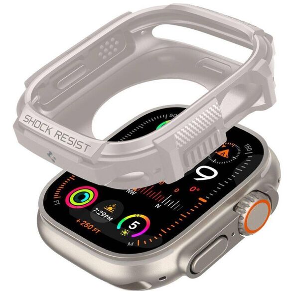 Case APPLE WATCH ULTRA 1 / 2 (49MM) Spigen Rugged Armor beige 8809971222600