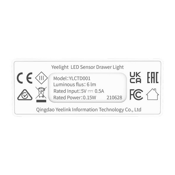 Yeelight Yeelight LED Sensor Drawer Light (4pcs) 028360  YLCTD001-4pc έως και 12 άτοκες δόσεις 6924922212874