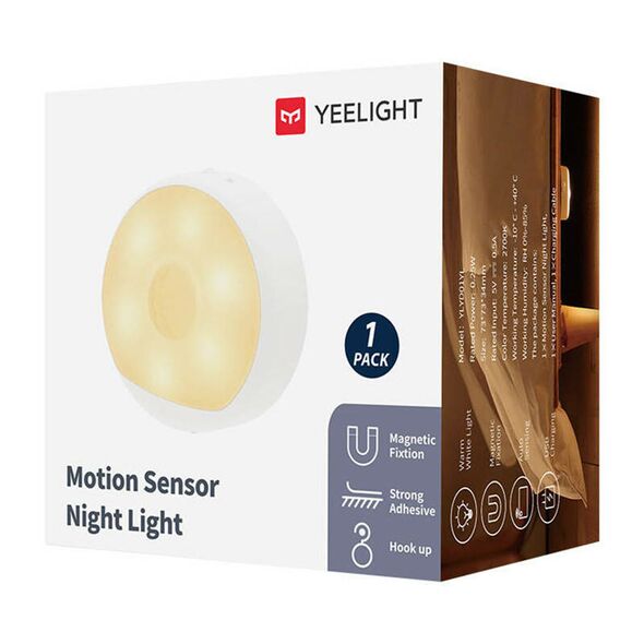 Yeelight Lampka nocna z sensorem ruchu Yeelight Sensor NightLight 034459  YLYD01YL έως και 12 άτοκες δόσεις 6924922217114