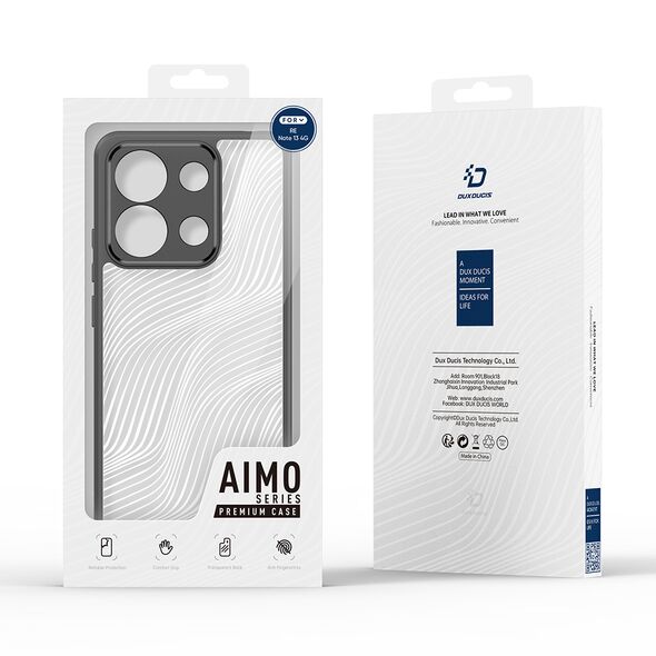 Dux Ducis Husa pentru Xiaomi Redmi Note 13 4G - Dux Ducis Aimo Series - Black 6934913009031 έως 12 άτοκες Δόσεις