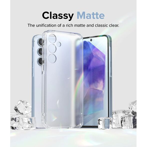 Ringke Husa pentru Samsung Galaxy A55 5G - Ringke Fusion - Matte Clear 8809961784729 έως 12 άτοκες Δόσεις