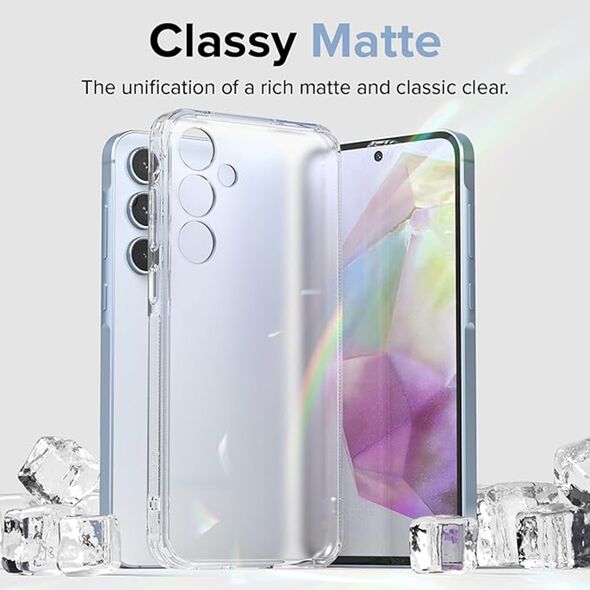 Ringke Husa pentru Samsung Galaxy A35 5G - Ringke Fusion - Matte Clear 8809961784866 έως 12 άτοκες Δόσεις