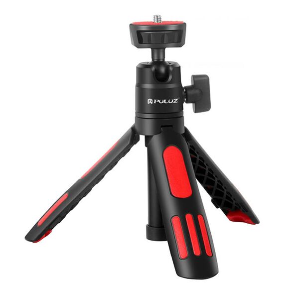 Puluz Selfie Stand Tripod PULUZ with Phone Clamp for Smartphones (Red) 063432  PU637R έως και 12 άτοκες δόσεις 5906168430992