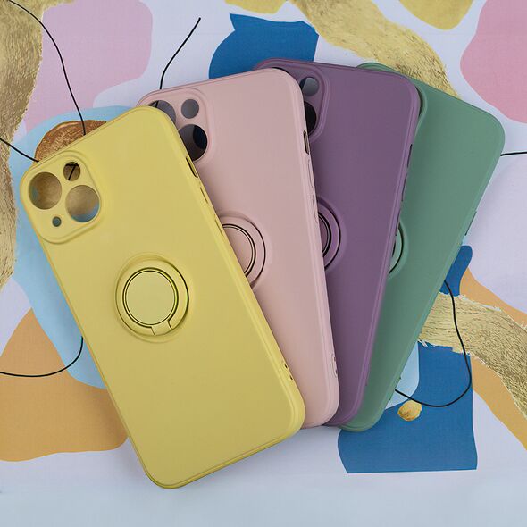 Finger Grip case for Samsung Galaxy A35 5G yellow 5907457753457