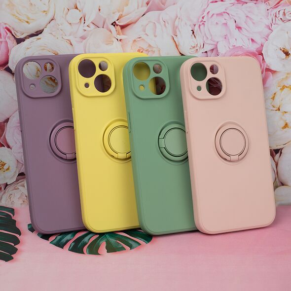 Finger Grip case for iPhone 14 6,1&quot; pink 5907457753594