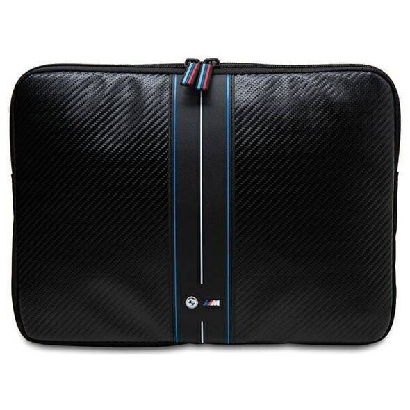 Bag LAPTOP 16" BMW Sleeve Carbon Blue Stripes (BMCS16COMSCAKL) black 3666339239602