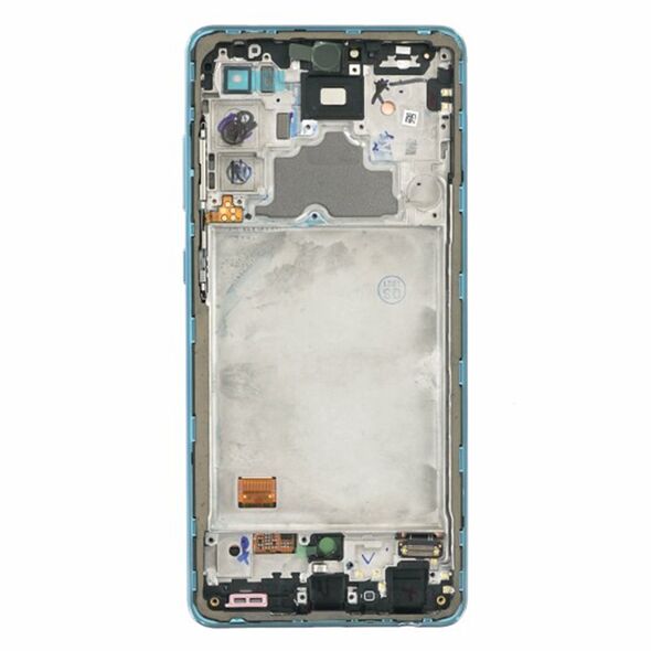 Samsung Ecran cu Touchscreen si Rama Compatibil cu Samsung Galaxy A72 4G (SM-A725) - Samsung (16697) - Blue 5949419093195 έως 12 άτοκες Δόσεις