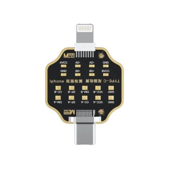 Πλακετάκι Δοκιμής Φόρτισης με USB C και Lightning MaAnt 6976213455514 6976213455514 έως και 12 άτοκες δόσεις