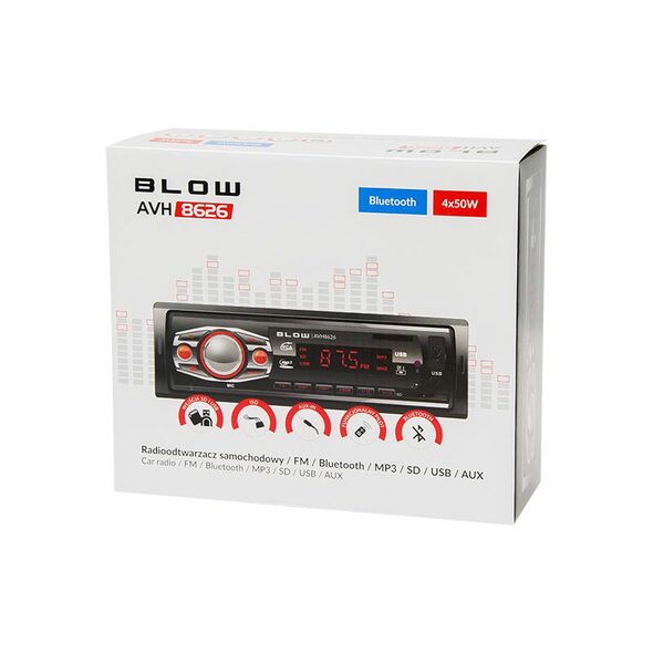 BLOW Ραδιόφωνο Αυτοκινήτου με τηλεχειριστήριο BLOW  έως 12 άτοκες Δόσεις AVH-8626