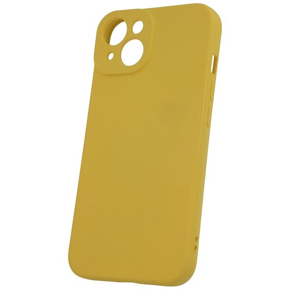 Silicon case for iPhone 14 6,1&quot; yellow 5907457755475