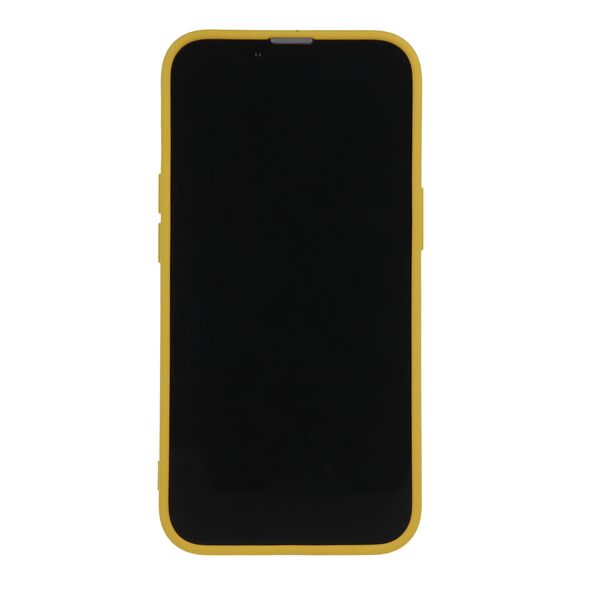 Silicon case for iPhone 11 yellow 5907457755420