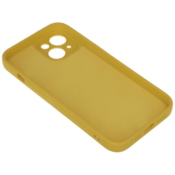 Silicon case for iPhone 14 6,1&quot; yellow 5907457755475