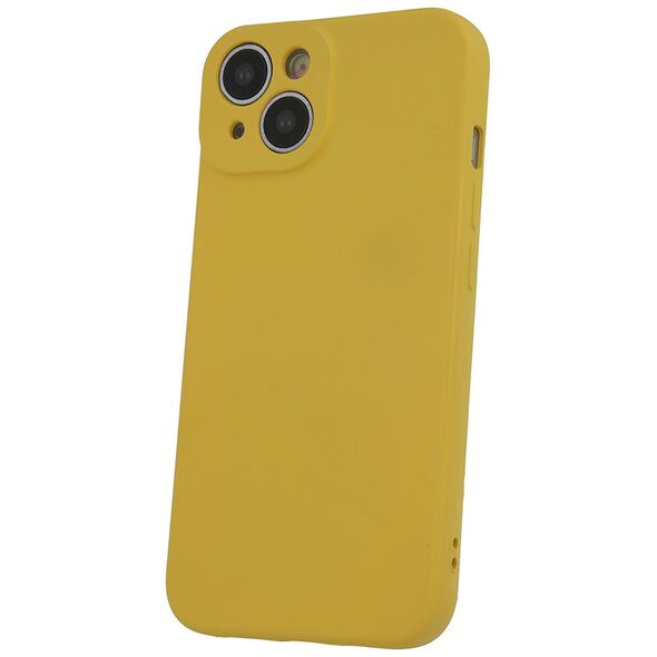 Silicon case for iPhone 14 6,1&quot; yellow 5907457755475