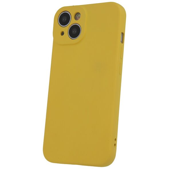 Silicon case for iPhone 14 6,1&quot; yellow 5907457755475