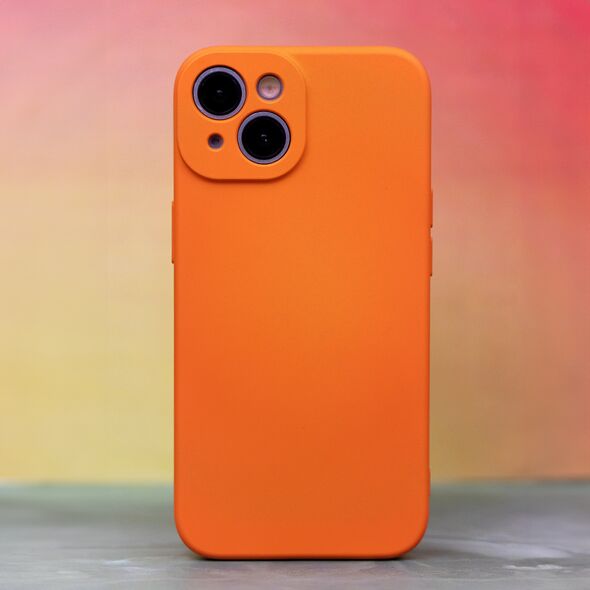 Silicon case for Motorola Moto G54 5G orange 5907457756403