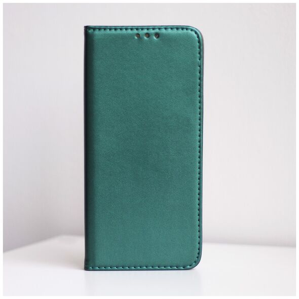 Smart Magnetic case for Xiaomi Redmi 13c 4G / 13c 5G dark green 5907457761216