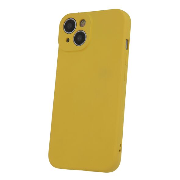 Silicon case for Samsung Galaxy A14 4G / A14 5G yellow 5907457756588