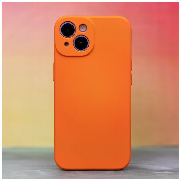 Silicon case for Motorola Edge 40 Neo orange 5907457756380