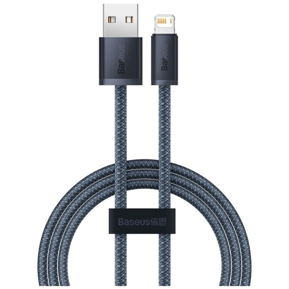 Baseus Dynamic Series cable USB to Lightning, 2.4A, 1m (gray) (CALD000416) (BASCALD000416) έως 12 άτοκες Δόσεις