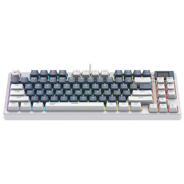 Mechanical Gaming Keyboard Havit KB884L white 6939119075767