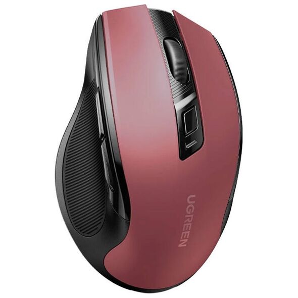 Wireless mouse UGREEN MU006 2.4 GHz + Bluetooth 5.0 (red) 6941876227525