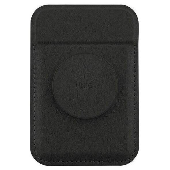 Magnetic Card MagSafe Wallet with Stand UNIQ Flixa black 8886463687024