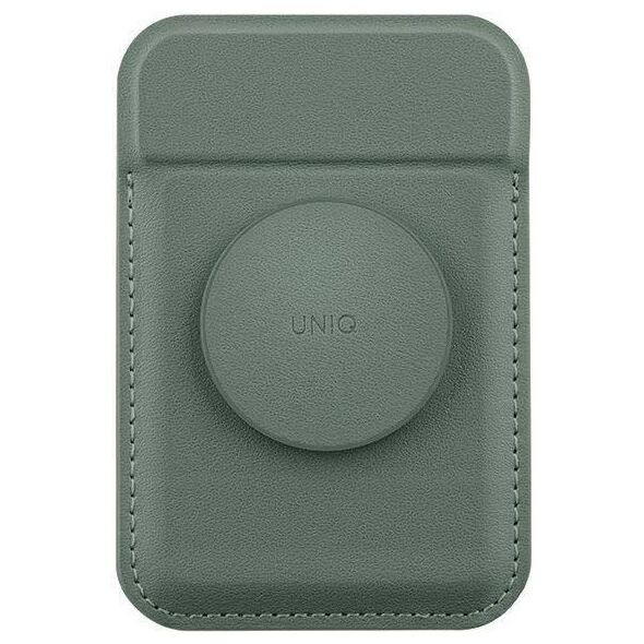 Magnetic Card MagSafe Wallet with Stand UNIQ Flixa green 8886463687079