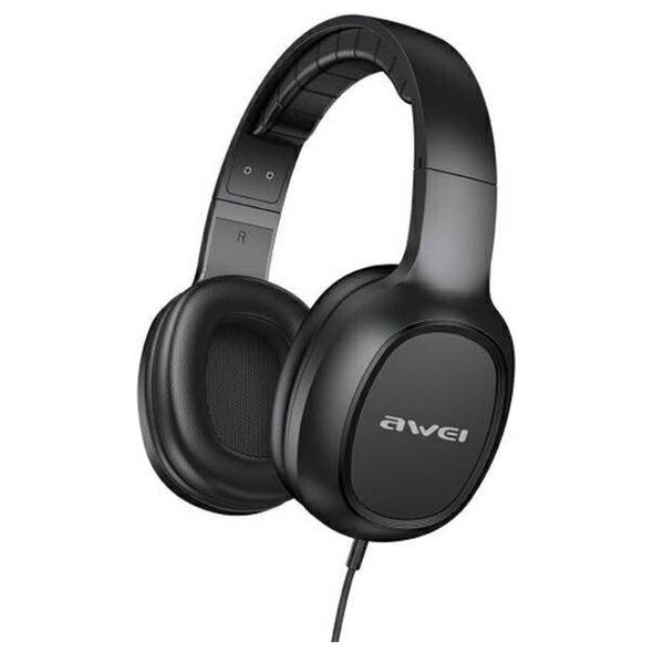 Headphones Jack 3.5mm AWEI (GM-6) black 6954284002356