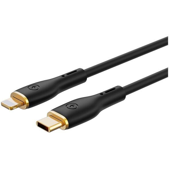 WIWU cable YQ01 USB-C - Lightning 30W 1,2m black 6976195096446