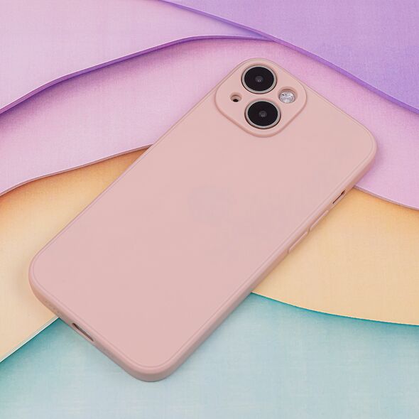 Matt TPU case for Samsung Galaxy A12 / M12 pale pink 5907457757394