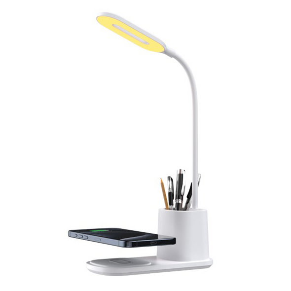 Rebeltec Desk Lamp with Inductive Charging QI Rebeltec W601 15W High Speed W601 white 5902539602043