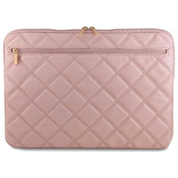 Bag LAPTOP 16" Guess Quilted 4G (GUCS16ZPSQSSGP) pink 3666339210885