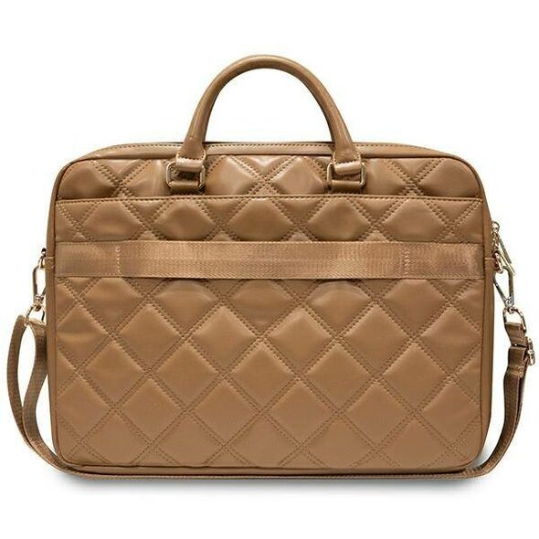 Bag LAPTOP 16" Guess Quilted 4G (GUCB15ZPSQSSGW) brown 3666339210953