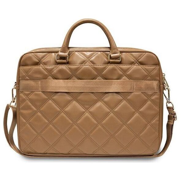 Bag LAPTOP 16" Guess Quilted 4G (GUCB15ZPSQSSGW) brown 3666339210953