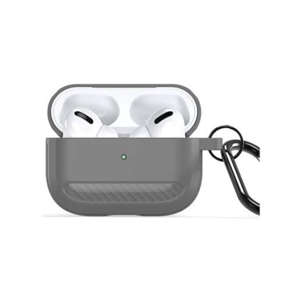 Θήκη TPU Dux Ducis PECB Apple AirPods Pro 2 με Γάντζο Γκρι 6934913019658 6934913019658 έως και 12 άτοκες δόσεις