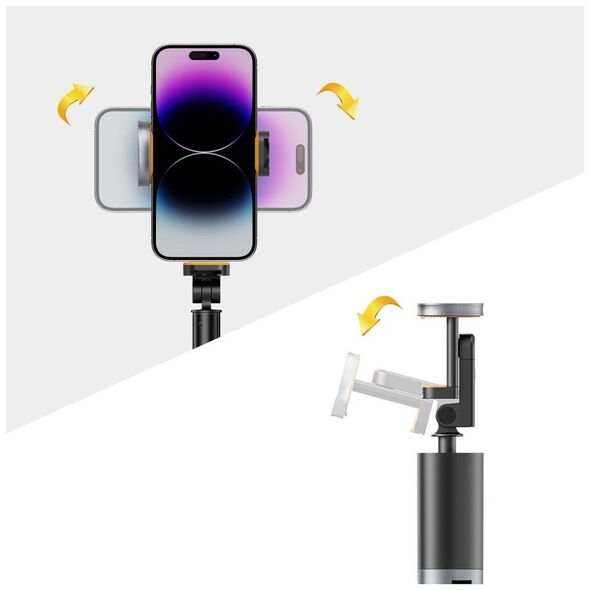 Selfie Stick / Tripod Bluetooth Tech-Protect L08S black 5906302308286