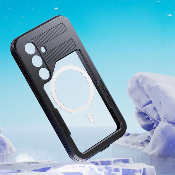 ShellBox Husa pentru Samsung Galaxy S24 - ShellBox Waterproof IP68 Case - Black 5949419119710 έως 12 άτοκες Δόσεις