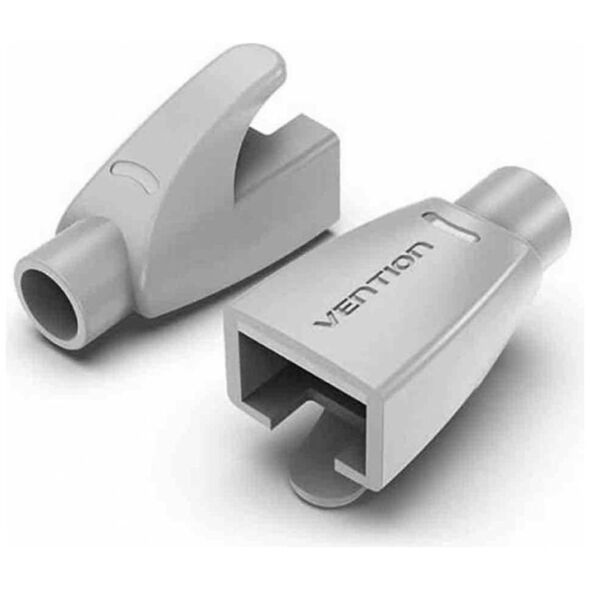 VENTION RJ45 Strain Relief Boots Milky Gray PVC Type 100-Pack (IODM0-100) (VENIODM0-100) έως 12 άτοκες Δόσεις