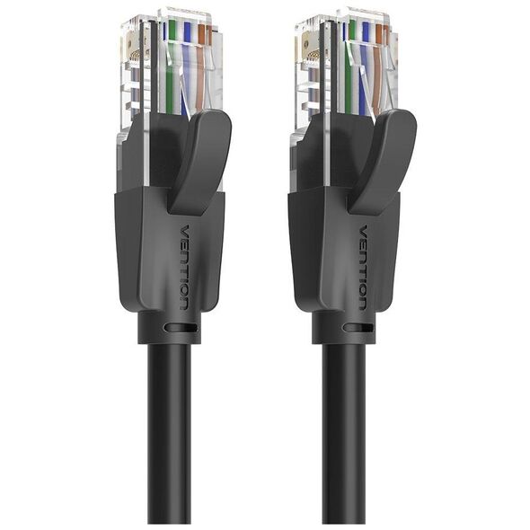 VENTION Cat.6 UTP Patch Ethernet Cable 8M Black (IBEBK) (VENIBEBK) έως 12 άτοκες Δόσεις