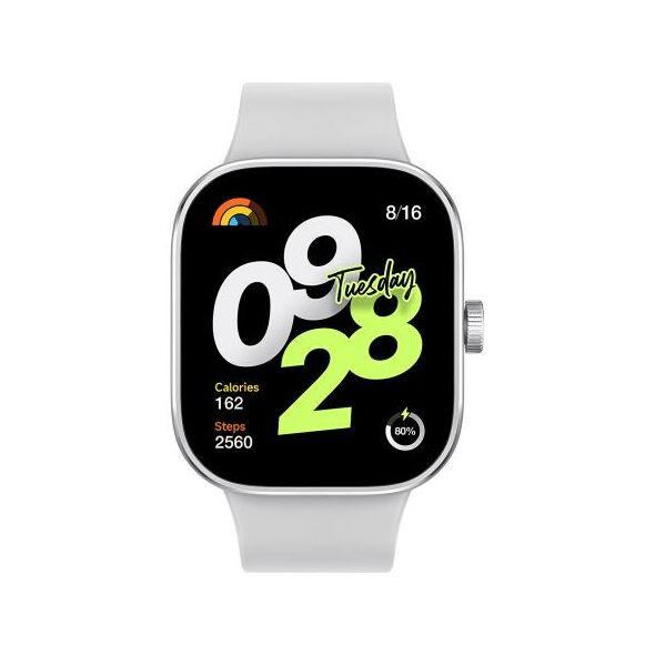 Smartwatch Xiaomi Redmi Watch 4 BHR7848GL Ασημί-Γκρι 6941812756140 6941812756140 έως και 12 άτοκες δόσεις