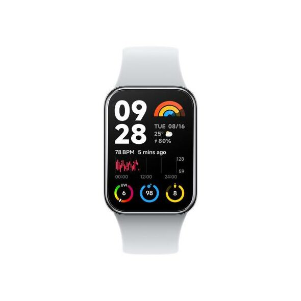 Smartwatch Xiaomi Smart Band 8 Pro Ανοιχτό Γκρι 6941812763186 6941812763186 έως και 12 άτοκες δόσεις