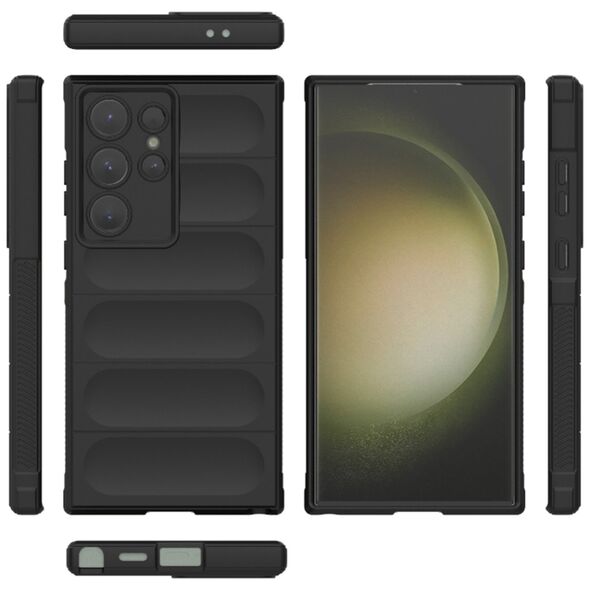 Techsuit Husa pentru Samsung Galaxy S24 Ultra - Techsuit Magic Shield - Black 5949419110328 έως 12 άτοκες Δόσεις