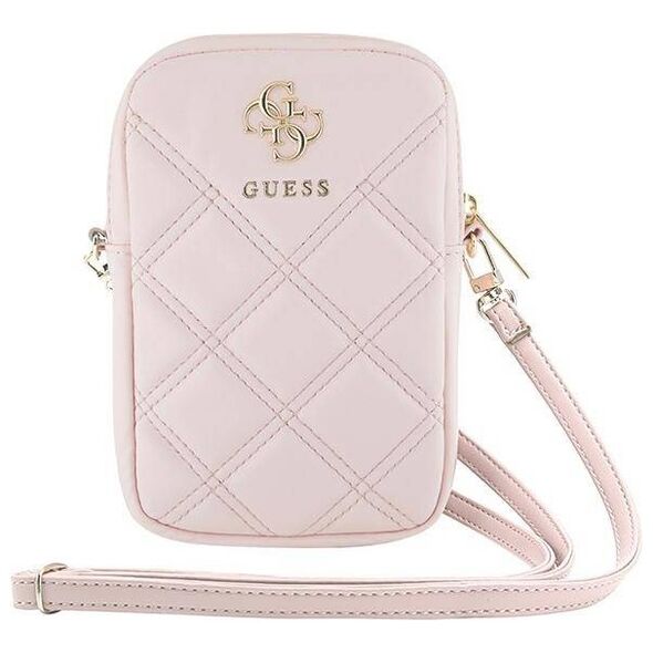 Bag Guess Zip Quilted 4G (GUWBZPSQSSGP) pink 3666339210700