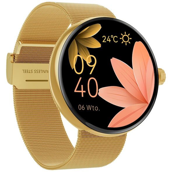 Forever smartwatch Forevive 5 SB-365 gold 5907457735712