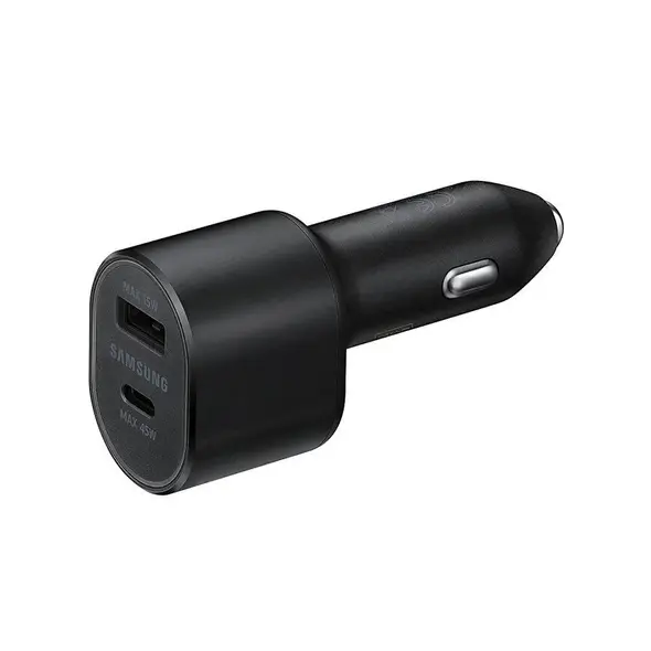 Samsung EP-L5300XBEGEU USB-A / USB-C SFC 45W car charger - black