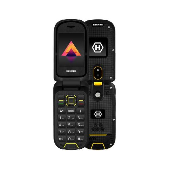 Κινητό Τηλέφωνο Hammer Bow LTE (Dual SIM) Μαύρο-Κίτρινο 5902983626176 5902983626176 έως και 12 άτοκες δόσεις