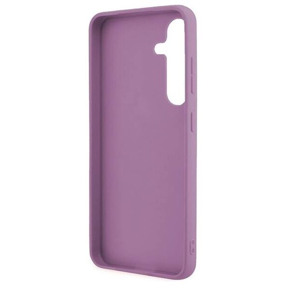 Original Case SAMSUNG GALAXY S24+ Guess Hardcase Glitter Script (GGUHCS24MHGGSHU) purple 3666339241346