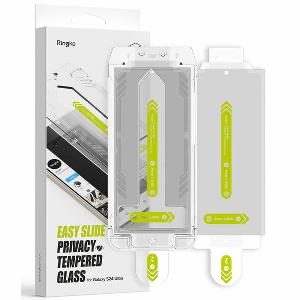 Ringke Folie pentru Samsung Galaxy S24 Ultra (set 2) - Ringke Easy Slide Tempered Glass - Privacy 8809961785436 έως 12 άτοκες Δόσεις