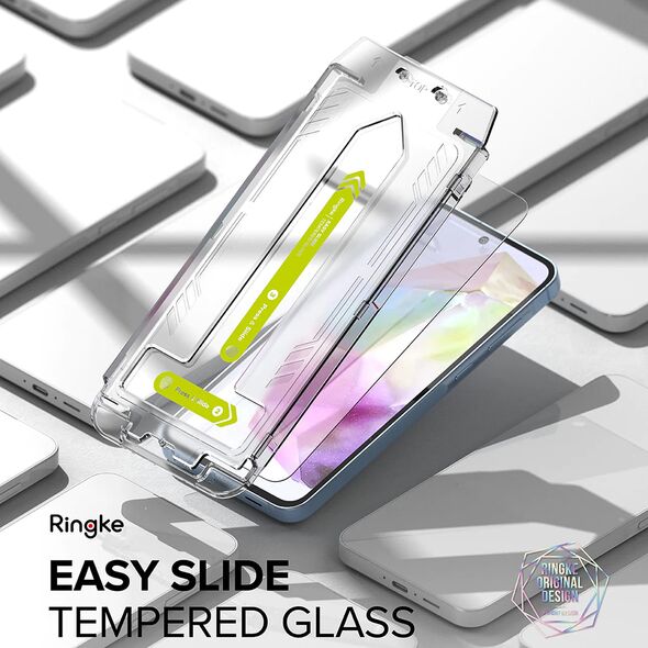 Ringke Folie pentru Samsung Galaxy A35 5G (set 2) - Ringke Easy Slide Tempered Glass - Clear 8809961784958 έως 12 άτοκες Δόσεις