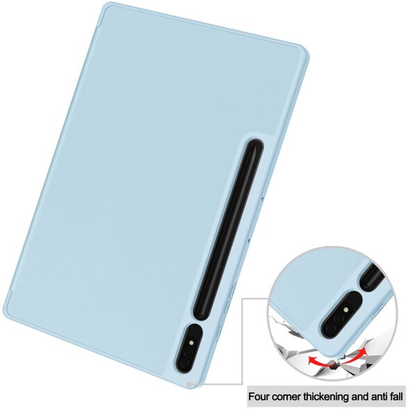 Techsuit Husa pentru Samsung Galaxy Tab S8 - Techsuit Flex Trifold - Sky Blue 5949419103399 έως 12 άτοκες Δόσεις